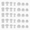 eMagTech 35pcs Mushroom Hearing Aid Domes - Silicone Universal Domes for Hearing Aids Earbud Replacements and BTE Sound Amplifiers