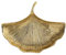 ​ Golden Leaf Tray Ceramic Decorative Gold Trinket Jewelry Dish Ring Holder Gold Leaf Jewelry Plate Dish Vanity Tray​(Ginkgo Leaf)