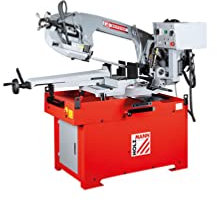 Holzmann - Scie à ruban métal 2 moteurs D. 380 mm - 1 100/1 500 W 400 V triphasé