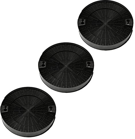 Elica - Filtri Carbone Standard F00428 - Kit 3 pezzi