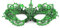 Maskerade Maske Sexy Spitze Masken Venezianischen Masquerade Maske Ball Maske Carneval Maske Dame Mädchen Halloween Abschlussball Karneval Kostümparty Cosplay Party Maske Kostüm Zubehör,Grün
