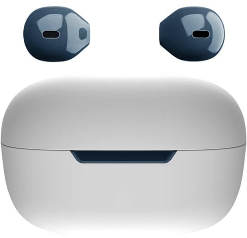 eleror Auricolari invisibili senza fili Bluetooth, mini dimensioni, auricolari semi-in-ear per piccoli canali uditivi, suono chiaro per lavoro, casa, musica, audiolibri e podcast