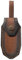 Leder Messertasche Messerscheide Messer Holster für Gürtel-Messer quer Tasche Messerscheide Werkzeug, gelten für Taschenmesser, Klappmesser (Tanned Leather)