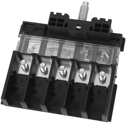 Headlight Main Fuse Block Compatible with 2011-2023 Dodge Durango, 2011-2021 J-eep Grand Cherokee, 2022 Grand Cherokee WK Car Block Fuse Replaces# 68089468AA 956-601