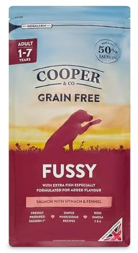 Cooper & Co Fussy Salmon with Spinach and Fennel For Dogs10kg
