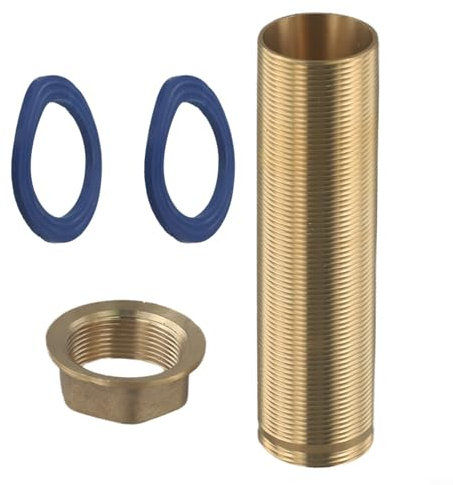 Entgoinggo Kit de réparation de robinet mitigeur de lavabo, kit de fixation de robinet longs pour robinets d'évier de cuisine, rondelles de robinet pour robinets mitigeurs (12 cm)