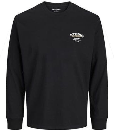 Jack & Jones Herren Jjyuki Tee Ls Crew Neck Pls Jjyuki Tee Ls Crew Neck Pls (1er Pack)