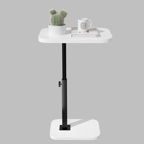VOVUVK Tavoli terminali regolabili (bianco)