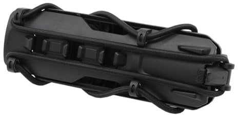 Qerwsdty Motorrad-Getränkehalter, 22-25 mm Schützender Stoßfänger-Wasserflaschenhalter, 360 ° Drehbar, Erweiterbar, Getränkeflaschenhalter