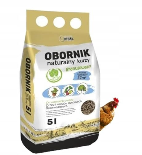 Biopon Hühnerdung Granulat 5L – Natürlicher, biologischer Dünger für nachhaltige Pflanzenversorgung