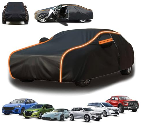Autoabdeckung gegen Hagel Für Mercedes-Benz SL-Class 300(R129), Hagelsichere Autohaube,Hagel Schutz für Auto,Atmungsaktiv UV Schutz Staubdicht,Beste Autoabdeckung gegen Hagelschaden-x159
