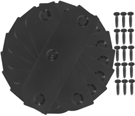 HOMSFOU 1 lot de plaques de remplissage de charnière en acier inoxydable avec vis durables pour charnières de porte de cuisine - Installation facile - Stabilité améliorée pour portes sécurisées