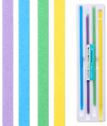 Hpmjz Zahnschleifpapier für Zwischenräume Zahn Polierstreifen Dental Schleifstreifen Zahnschleifpapier Mundpflege Zähne Finishing Gloss Contouring Tool Für Die Tiefenreinigung Von Zähnen (120)