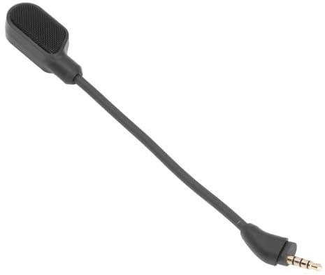 Ejoyous Ersatzmikrofon für Cloud III Gaming Headset, Geräuschunterdrückender 3,5-mm-Stecker, Klarer Klang und Flexibles Design für Gamer