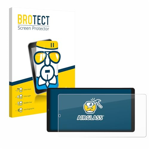 BROTECT Schutzglas für Shelly Wall Display X2i | Transparenter Displayschutz Made in Germany Schutzfolie Panzer Folie Glas 9H Anti-Fingerprint Einfache Montage Clear
