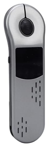 VBESTLIFE Kabellose Presenter-Fernbedienung, 2,4 G & Bluetooth 5.3 Präsentations-Clicker-Maus mit Touchpad für PC-Laptop, Wiederaufladbar (Grey)