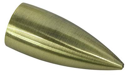 Gardinia Endstück Patrone für Ø 16 mm Messing-antik 5,2