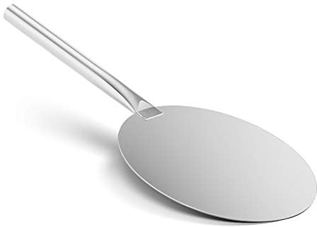 Royal Catering RCPS-1000/200 Pala per Pizza per Forno Paletta (Ø 20 cm, Lunghezza Totale 100 cm, Acciaio Inox)