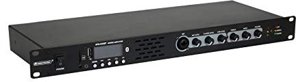 OMNITRONIC EPA-100BT Mischverstärker | 19-Mischverstärker mit Audioplayer, Bluetooth und 2 x 50 Watt Leistung