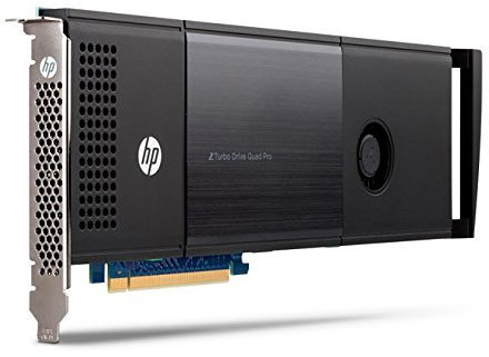 HP SSD PCle Unidad Z Turbo Quad Pro 2x256GB - Disco Duro sólido (512 GB, 2150 MB/s, 9 Gbit/s) (Reacondicionado)