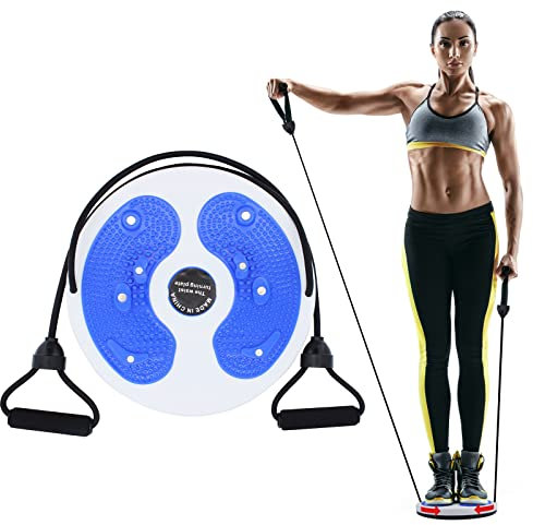 ShawFly Twist Waist Disc Board Taille Abnehmen Fitness Multifunktionale Massage Fußsohle Home Fitnessgeräte (Blau)