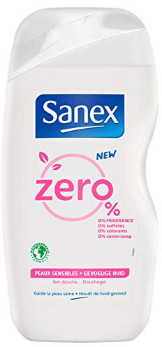 Sanex Douche peaux sensibles, Zero% - Le flacon de 500ml