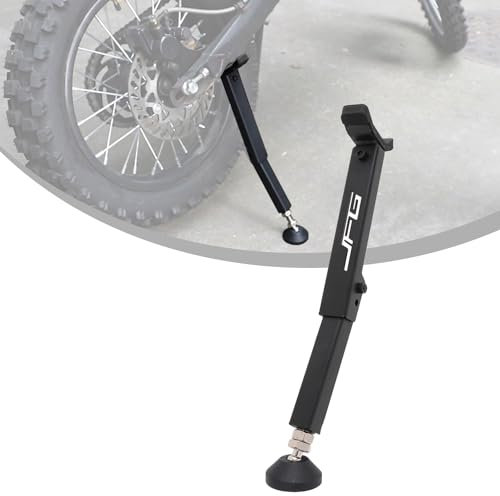 JFG RACING Motorrad Ständer Hinten,Motorrad Hinterradhubständer Ständer Tragbar Verstellbarer Radständer Universal für Motocross Enduro Dirt Bike Kettenreinigung Kettenschmierung-Schwarz