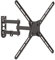 Barkan Soporte TV de Pared Inclinable y Giratorio, Articulado para Pantallas de 13-65 Pulgadas, Peso máximo 36Kg, para LED OLED LCD, hasta VESA 400x400
