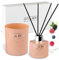 IVY & BEN NEW YORK - Duftkerze und Reed Diffuser Geschenkset - 140g und 100ml - 100% Sojawachs, Kerzenset Geschenk für Frauen, Männer, Geburtstag, Sojakerze (Blossom)