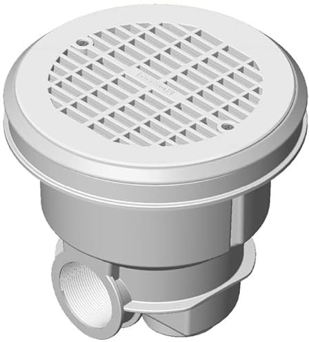 Suinga Sumidero Norm con Rejilla Plana para Piscina de Liner y prefabricada. (con Insertos)