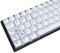 JSJT Space Keycap Lot de 138 touches blanches Profil Cherry Lot de touches PBT teintes par sublimation pour claviers de jeu mécaniques Cherry Gateron MX Switch