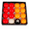 Pegasi Casino English Pool Balls Set 16 Stück - 50,8mm - Phenolharz - Polierte Billardkugeln - Langlebige Billardkugeln - A Klasse Biljartset - Passend für Englische Pooltafeln - Billard Zubehör