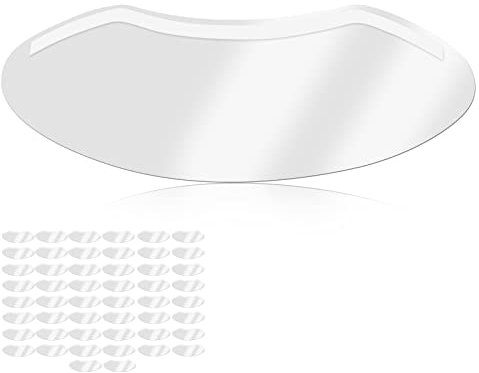 50pcs Disposable Transparent Face Visor, Protective Shower Visors or Eyeliner Eyebrow Tattooing Microblading Permanent Makeup, Disposable Shower Goggles