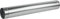 Fumio Coude de tuyau de poêle 90° 45 ° Clapet papillon Ø 125 mm 0,5 mm FAL aluminisé à chaud inoxydable galvanisé (tuyau de poêle 100 cm)