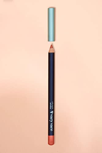 vary vace Lipliner aretha, langanhaltender und deckender Konturenstift mit pflegender Textur, zertifiziert Naturkosmetik, plastikfrei, Metallkappe, vegan