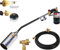 Weed Torch Burner,Propane Torch Weed Burner, Self Igniting Flame Weeder, Propane Refill Adapter,Black