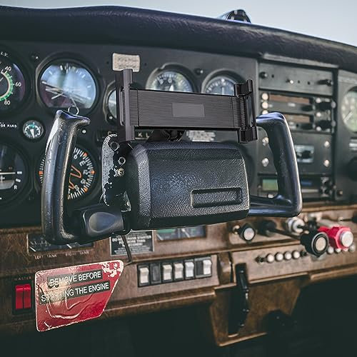 R SPIDER WIRELESS Aviation Halterung für iPad, passend für alle iPad-Modelle und andere Tablets