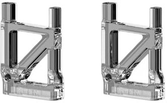 Levigo Support horizontal pour console de jeu compatible avec PS5 Slim, accessoires de jeu, support d'affichage horizontal (style carré)