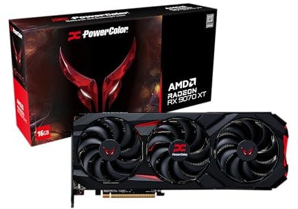POWERCOLOR Radeon RX 9070 XT OC Red Devil (16GB GDDR6/PCI Express 5.0/3010MHz/20000MHz)