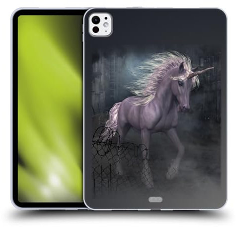 Head Case Designs Offizielle Simone Gatterwe Flucht Pegasus Und Einhoerner Soft Gel Handyhülle Hülle kompatibel mit Apple iPad Pro 11 M4 2024