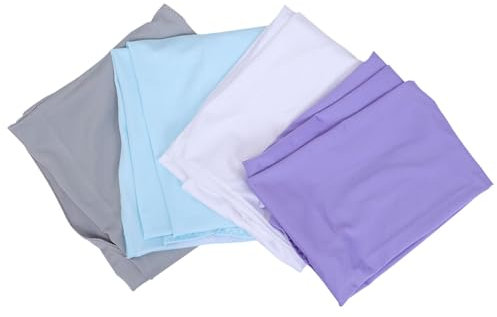 TOGEVAL 4stücke Kühlende Armstulpen Uv-schutz Für Outdoor-sport Atmungsaktive Ärmel Feuchtigkeitsabsorbierend Für Radfahren Golf Und Andere Aktivitäten Und Helllila