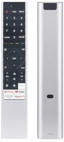 AULCMEET ERF6F64H Neue Ersatzfernbedienung passend für fit forHisense QLED ULED Smart TV 55U7QF 55A8G 65A9G 75U9GQ U7QF U8GQ U8QF 55A9G 65A9G 55U8G