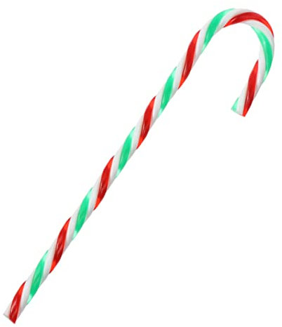 Cabilock 48 Stück Weihnachtsdeko Zuckerstangen Ornament für Christbaum und Party Bruchsichere Hängende Dekorationen für Festliche