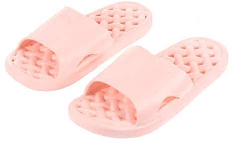 LRXIYODE Ciabatte Da Bagno Antiscivolo Per Donna Asciugatura Rapida Drenaggio Morbide e Leggere Adatte Per Casa e Outdoor Colore Rosa Elegante