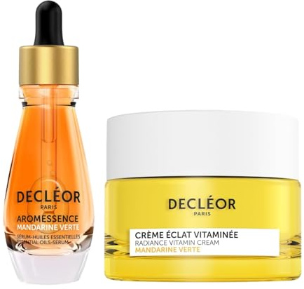 Decléor Duo Booster Éclat Mandarine - Aromessence Sérum & Crème Éclat Vitaminée