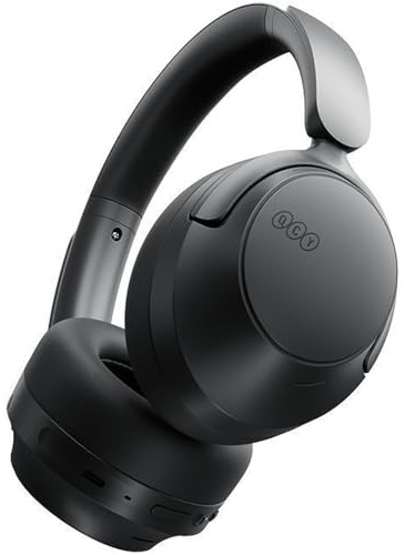 H3S 6.0 Bluetooth Kopfhörer Anc Hi-res Ldac Dual Driver Kopfhörer 7 Mics. Künstliche Intelligenz 102 Stunden hören (Schwarz)