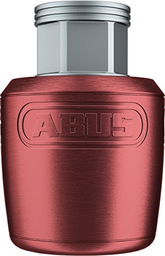 ABUS Nutfix Solid Axle Single Bike Lock, Red