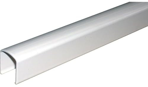 GEZE FRANCE Profil für Gardinenstange OL 90 silber 3 m gezert