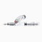 Twsbi Diamond 580 ALR Nickel Gray Nib M Fountain Pen