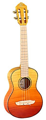 Ortega Guitars Tenor Ukulele Akustisch – Prism Series – Inklusive Gigbag – Ahorn, Mehrfarbig (RUPR-TQB)